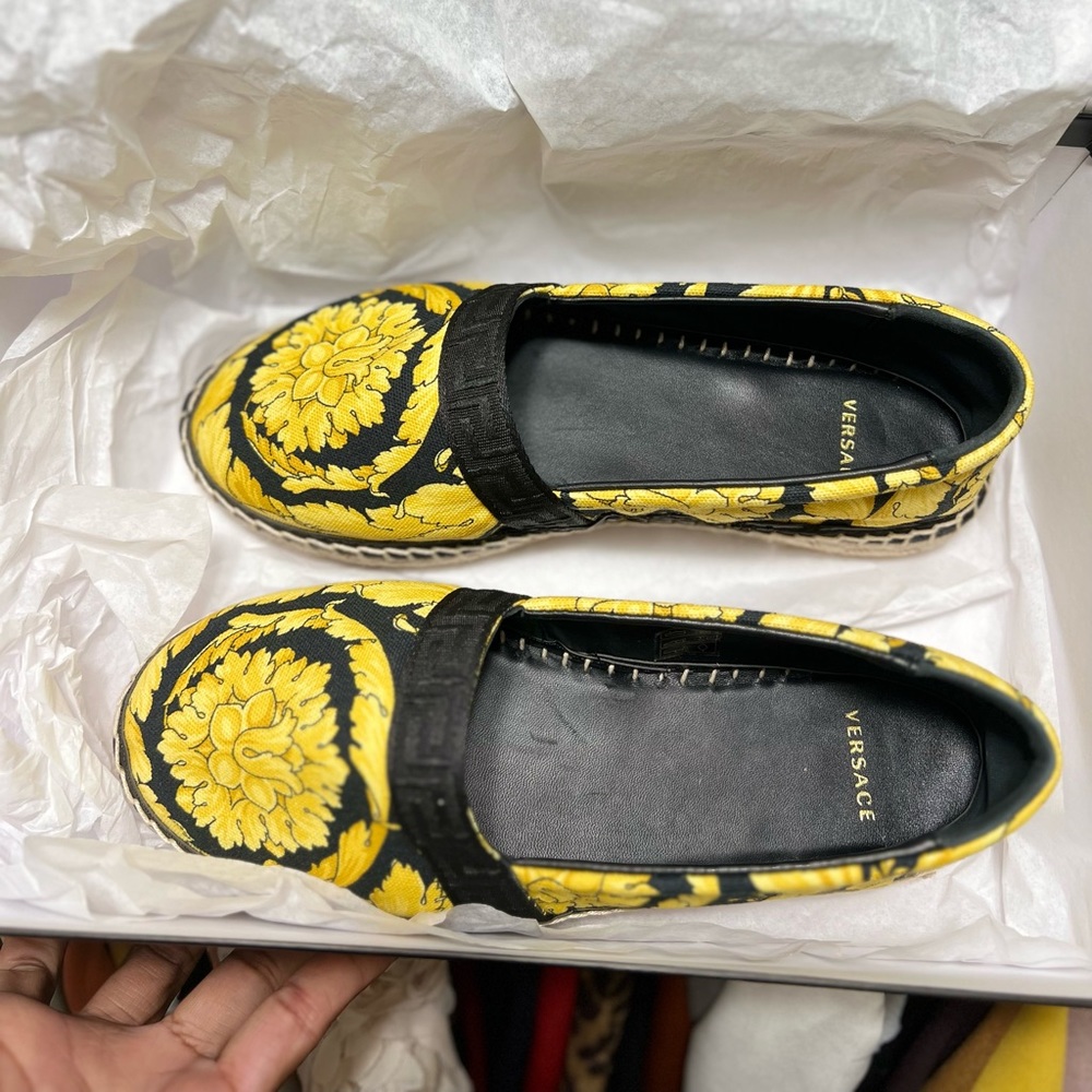 Versace espadrilles